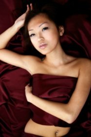 Sexy Chinese Woman In Bedroom